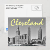 Cleveland, Ohio, USA Postkarte (Vorne/Hinten)