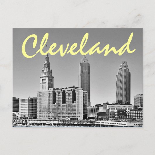 Cleveland, Ohio, USA Postkarte (Vorderseite)