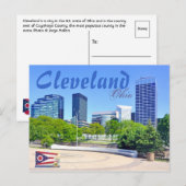 Cleveland, Ohio, USA Postkarte (Vorne/Hinten)