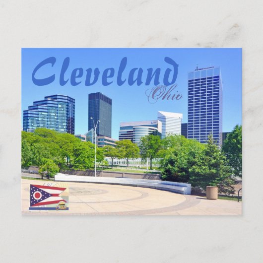 Cleveland, Ohio, USA Postkarte (Vorderseite)
