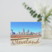 Cleveland, Ohio, USA Postkarte (Stehend Vorderseite)