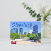 Cleveland, Ohio, USA Postkarte (Stehend Vorderseite)