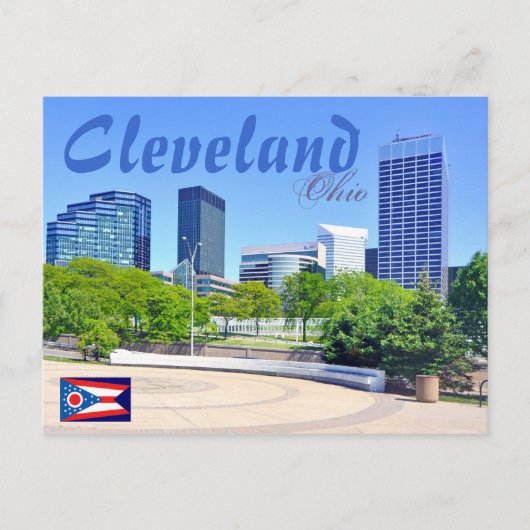 Cleveland, Ohio, USA Postkarte (Vorderseite)