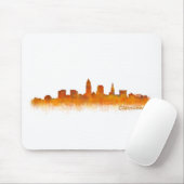 cleveland Ohio USA Skyline City v02 Mousepad (Mit Mouse)