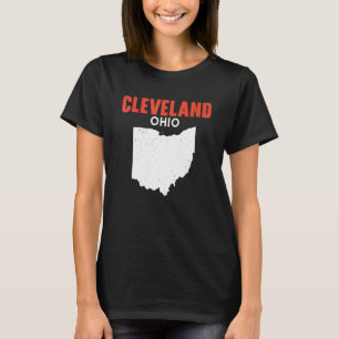 CLEVELAND Ohio USA Staat America Travel Ohioan T-Shirt