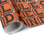 Cleveland, Ohio Vereinigte Staaten Geschenkpapier (Rolleneckpunkt)