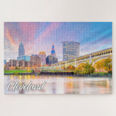 Cleveland, Ohio, Vereinigte Staaten Puzzle (Horizontal)