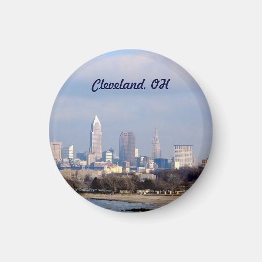 Cleveland, Ohio View (Edgewater)Magnet Magnet (Vorne)