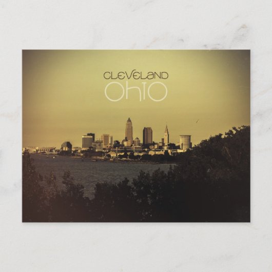 Cleveland, Ohio - Vintag Postkarte (Vorderseite)