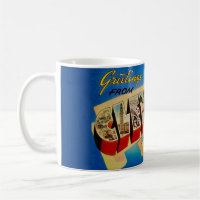 Cleveland Ohio Vintage Postkarten-Tasse