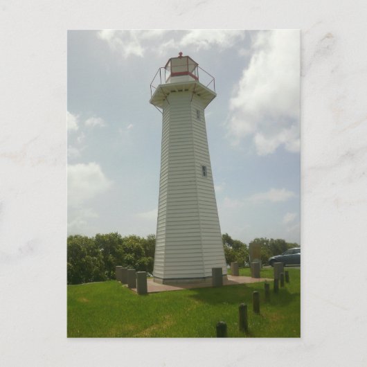 Cleveland Point Lighthouse Postkarte (Vorderseite)