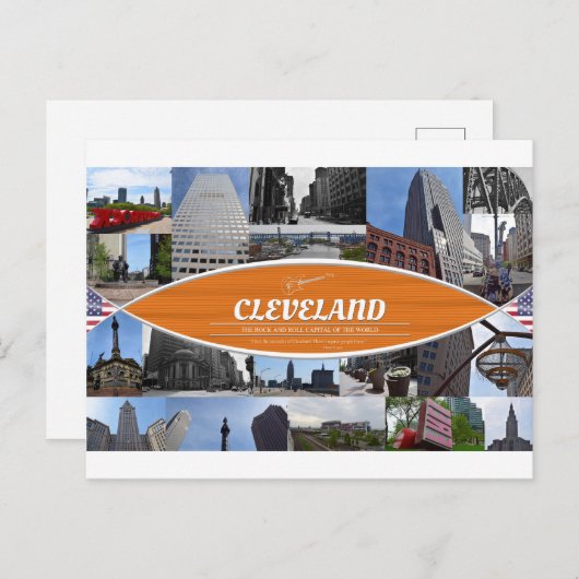 Cleveland Postcard Postkarte (Vorne/Hinten)