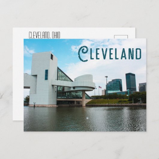 Cleveland Postcard Postkarte (Vorne/Hinten)