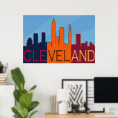 Cleveland Poster (Heimbüro)