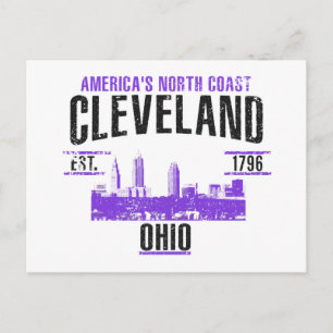 Cleveland Postkarte