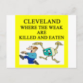 CLEVELAND POSTKARTE (Vorderseite)