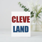 CLEVELAND POSTKARTE (Stehend Vorderseite)