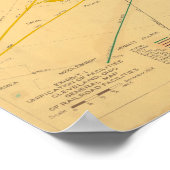 Cleveland Railroads Unification Map 1934 Poster (Ecke)