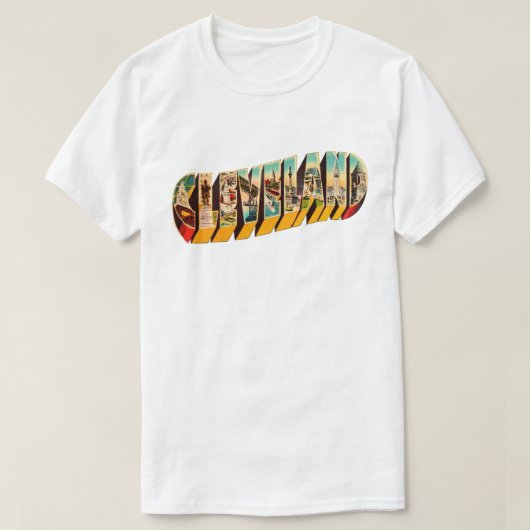 Cleveland Retro T-Shirt (Design vorne)