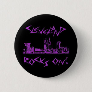 Cleveland Rocks! Button