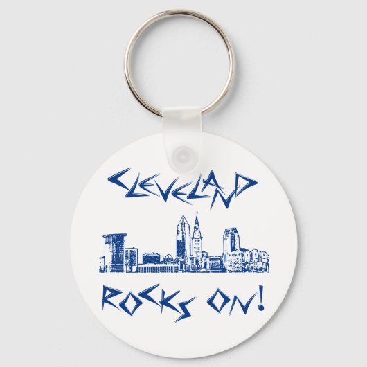 Cleveland Rocks! Schlüsselanhänger (Vorderseite)