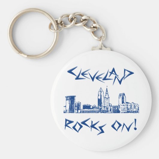 Cleveland Rocks! Schlüsselanhänger (Vorne)