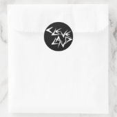Cleveland Runder Aufkleber (Tasche)