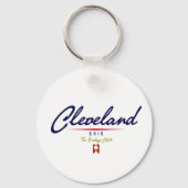 Cleveland Script Schlüsselanhänger (Vorderseite)