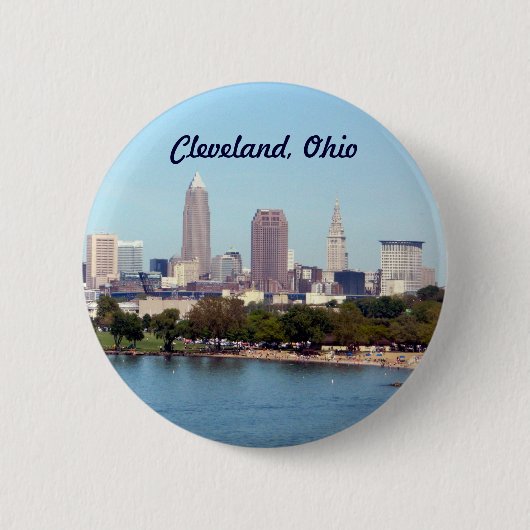 Cleveland (Seeblick) Button (Vorderseite)