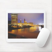 Cleveland Skyline bei Nacht Mousepad (Mit Mouse)
