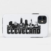 Cleveland-Skyline Case-Mate iPhone Hülle (Rückseite (Horizontal))