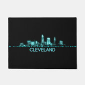 Cleveland Skyline Fußmatte (Vorderseite)