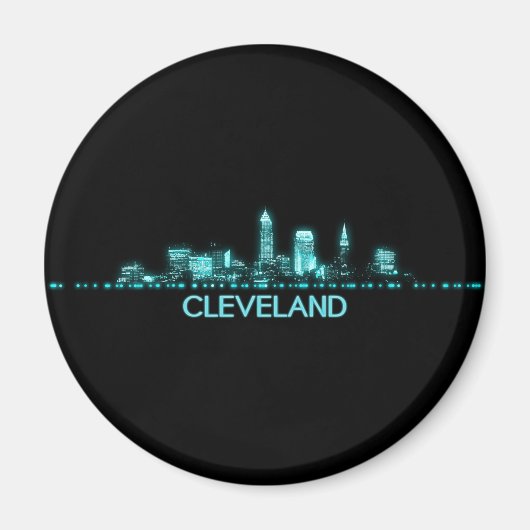 Cleveland Skyline Magnet (Vorne)