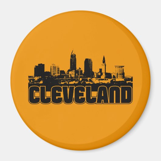 Cleveland Skyline Magnet (Vorne)