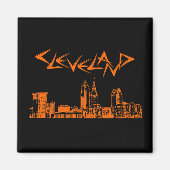 Cleveland Skyline Magnet (Vorne)