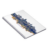 Cleveland Skyline Notizblock (Rechte Seite)