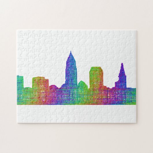 Cleveland-Skyline Puzzle (Horizontal)