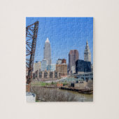 Cleveland-Skyline Puzzle (Vertikal)