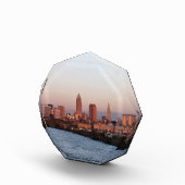 Cleveland Skyline Scene Fotoblock (Rechts)