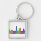 Cleveland-Skyline Schlüsselanhänger (Vorne)