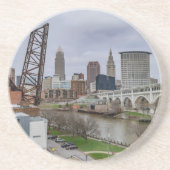 Cleveland-Skyline Untersetzer (Vorne)