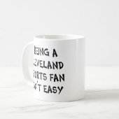 cleveland sports fan, being kaffeetasse (Vorderseite Links)