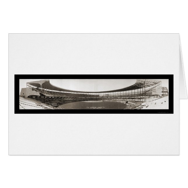 Cleveland-Stadions-Foto 1931 (Vorderseite (Horizontal))