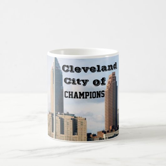 CLEVELAND STADT DER CHAMPIONEN Tasse (Mittel)