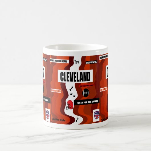 Cleveland Team Design-Tasse Kaffeetasse (Mittel)