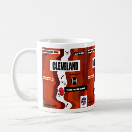Cleveland Team Design-Tasse Kaffeetasse