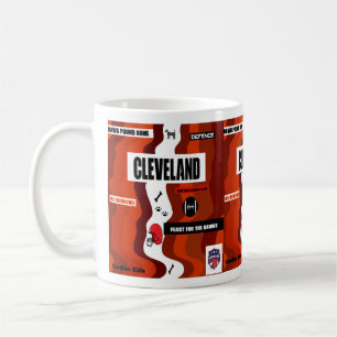 Cleveland Team Design-Tasse Kaffeetasse