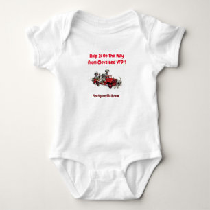 Cleveland VFD Baby Bodysuit Strampler