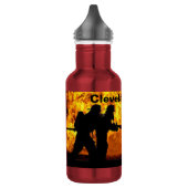 Cleveland VFD Feuerwehrwasserflasche Edelstahlflasche (Links)