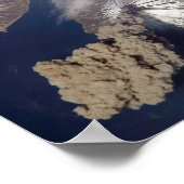 Cleveland Volcano Poster (Ecke)